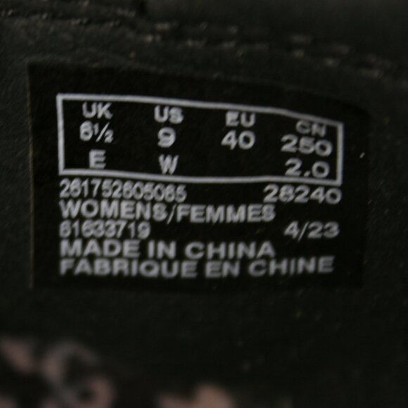 Clarks Ladies 9 Wide Breeze Sol Black Cloudsteppers Shoes Slip-on Loafers Flats - Picture 8 of 12